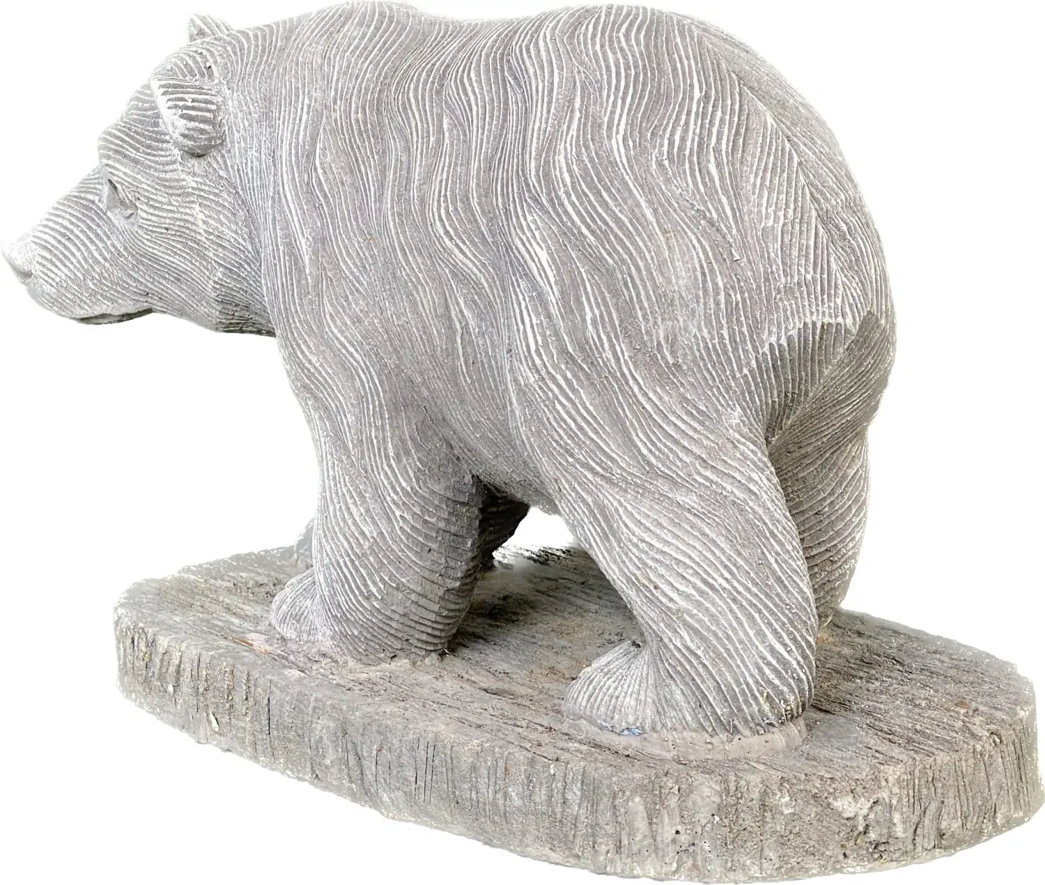 Product image 5 of the product “Jack - Walking bear on base. 32cm L | cast stone ”